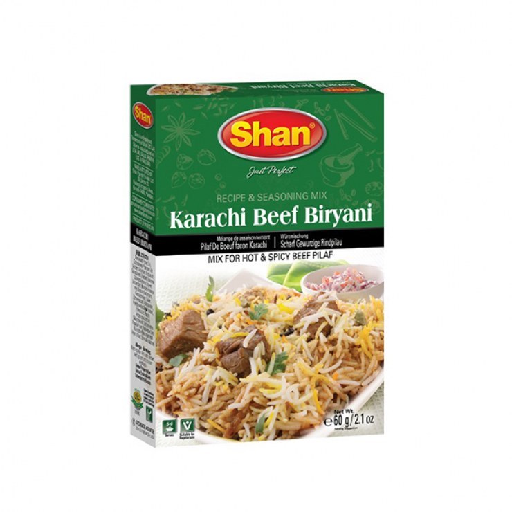 Shan Karachi Beef Biryani Mix 60gm