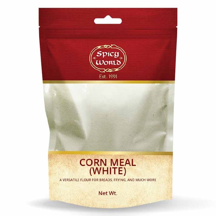 Spicy World Corn Meal White Coarse 2lb