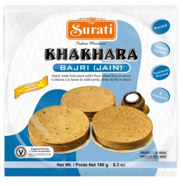 Surati Khakhra Bajri Jain 180gm