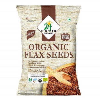 24 Mantra Organic Flax Seeds 200gm
