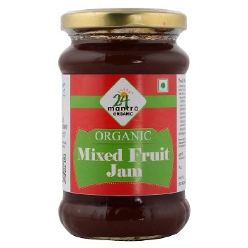 24 Mantra Organic Mix Fruit Jam 350gm