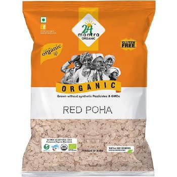 24 Mantra Organic Red Poha 2lb