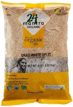 24 Mantra Organic Urad Dal 4lb