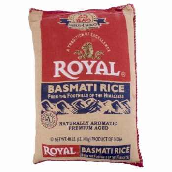Royal Basmati Rice 40lb