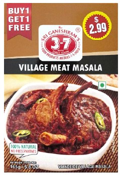 777 Village Meat Masala 165gm