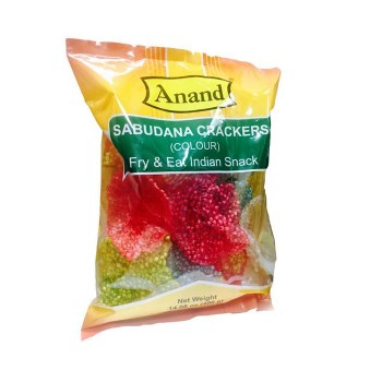 Anand sabudana Fryums Colour 400gm