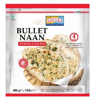 Ashoka Bullet Naan 400gm