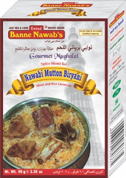 Banne Nawab Nawabi Mutton Biryani Masala 70gm