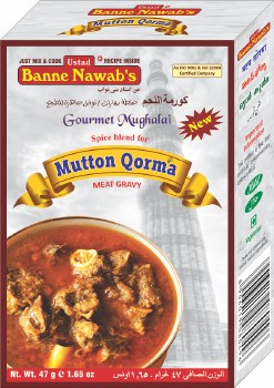 Banne Nawab Mutton Qorma Masala 47gm