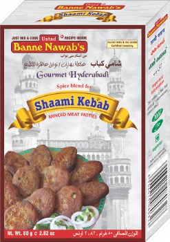 Banne Nawab Shaami Kebab Masala 80gm