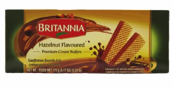 Britannia Hazelnut Wafer 175gm