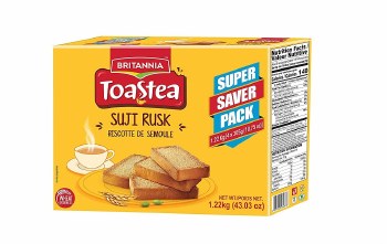 Britannia Suji Rusk Super Saver Pack 1.22kg