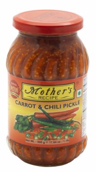 Mother's Carrot Chilli Pickle 500gm