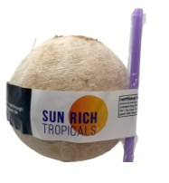 Young Coconut With Straw (Sell by pc)