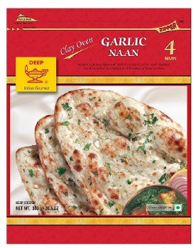 Deep Garlic Naan 10.6oz