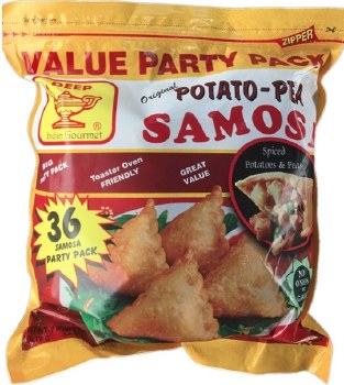 Deep Potato Peas Samosa (36ct) 34oz