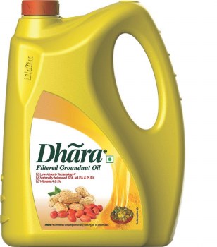 Dhara Peanut Oil 5ltr