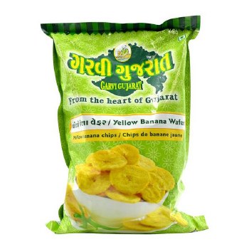 Garvi Gujarat Banana Wafer Yellow 2lb