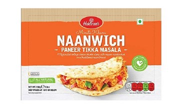 Haldiram Naanwich Paneer Tikka Masala 156gm