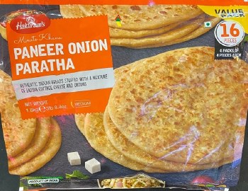 Haldiram Paneer Onion Paratha Value Pack