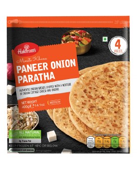 Haldiram Paneer Onion Paratha 400gm