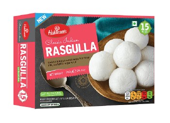 Haldiram Rasgulla (15ct) 750gm