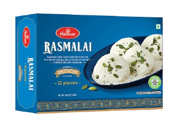 Haldiram Rasmalai (12ct) 1kg