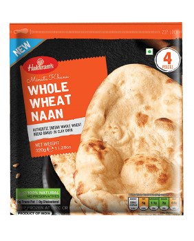 Haldiram Whole Wheat Naan 320gm