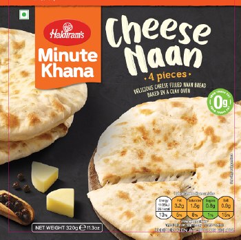 Haldiram Cheese Naan 320gm