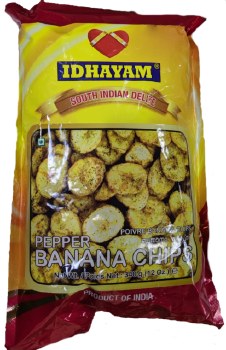 Idhayam Banana Chips Pepper 340gm