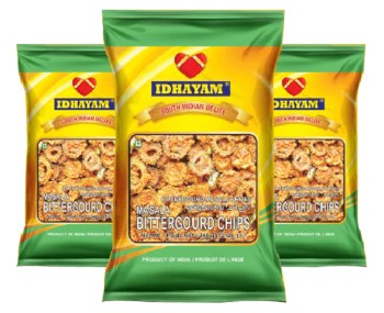 Idhayam Bittergourd Chips 12oz