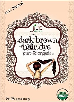 Jiva Organic Dark Brown Hair Colour 3.5oz