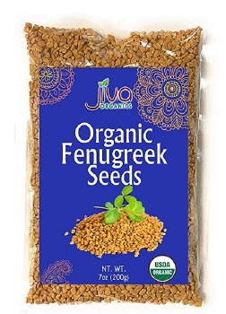 Jiva Organic Fenugreek Seeds 7oz