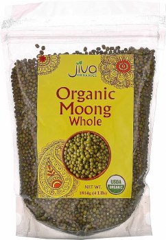 Jiva Organic Moong Whole 4lb