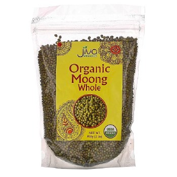 Jiva Organic Mung Whole 2lb