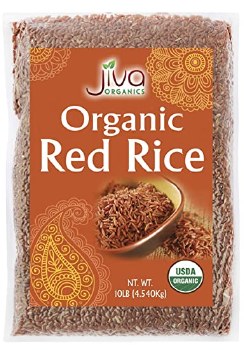 Jiva Organic Red Rice 10lb