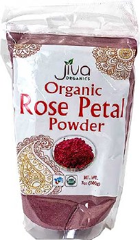 Jiva Organic Rose Petal Powder 7oz