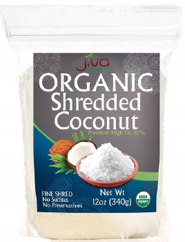 Jiva Organic Shreded Coconut Powder 340gm
