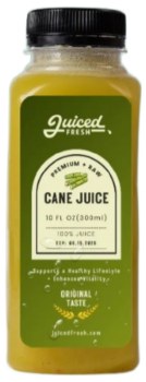 Juiced Fresh Frozen Sugar Cane Juice 300ml