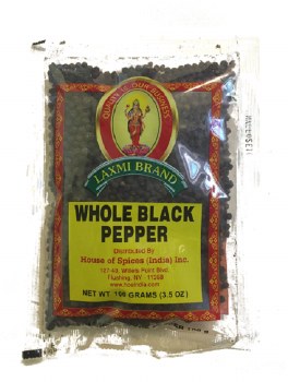 Laxmi Black Pepper Whole 100gm