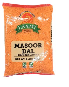 Laxmi Masoor Dal 4lb