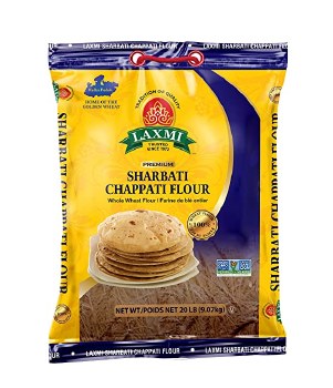 Laxmi Sharbati Wheat Flour 20lb