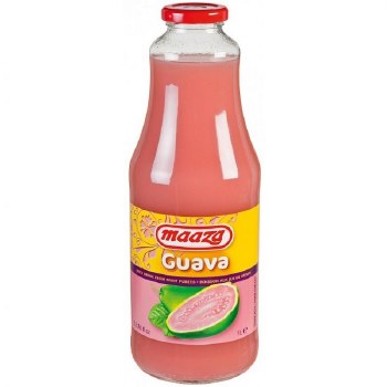 Maaza Guava Drink Glass Bottle 1ltr