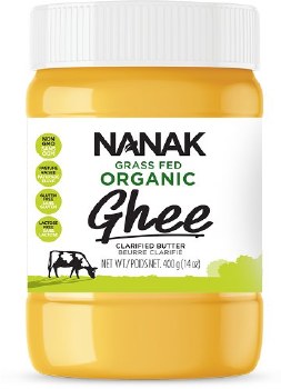 Nanak Organic Grass Fed Ghee 14oz
