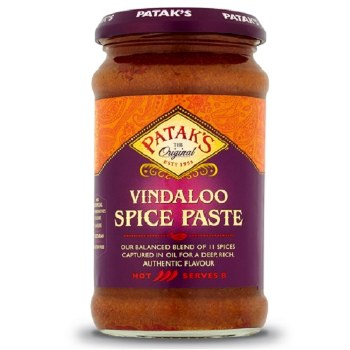 Patak Hot Vindaloo Paste 283gm