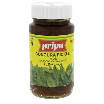 Priya Gongura Pickle With Garlic 300gm