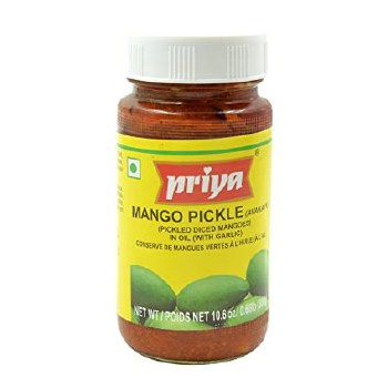 Priya Mango Pickle With Garlic 300gm