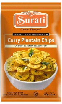 Surati Plantain Chips Curry Flavor 300gm