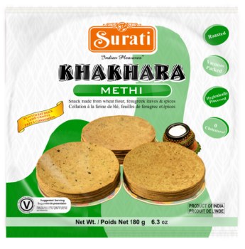 Surati Khakhra Methi 180gm