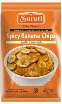 Surati Banana Chips Spicy 341gm